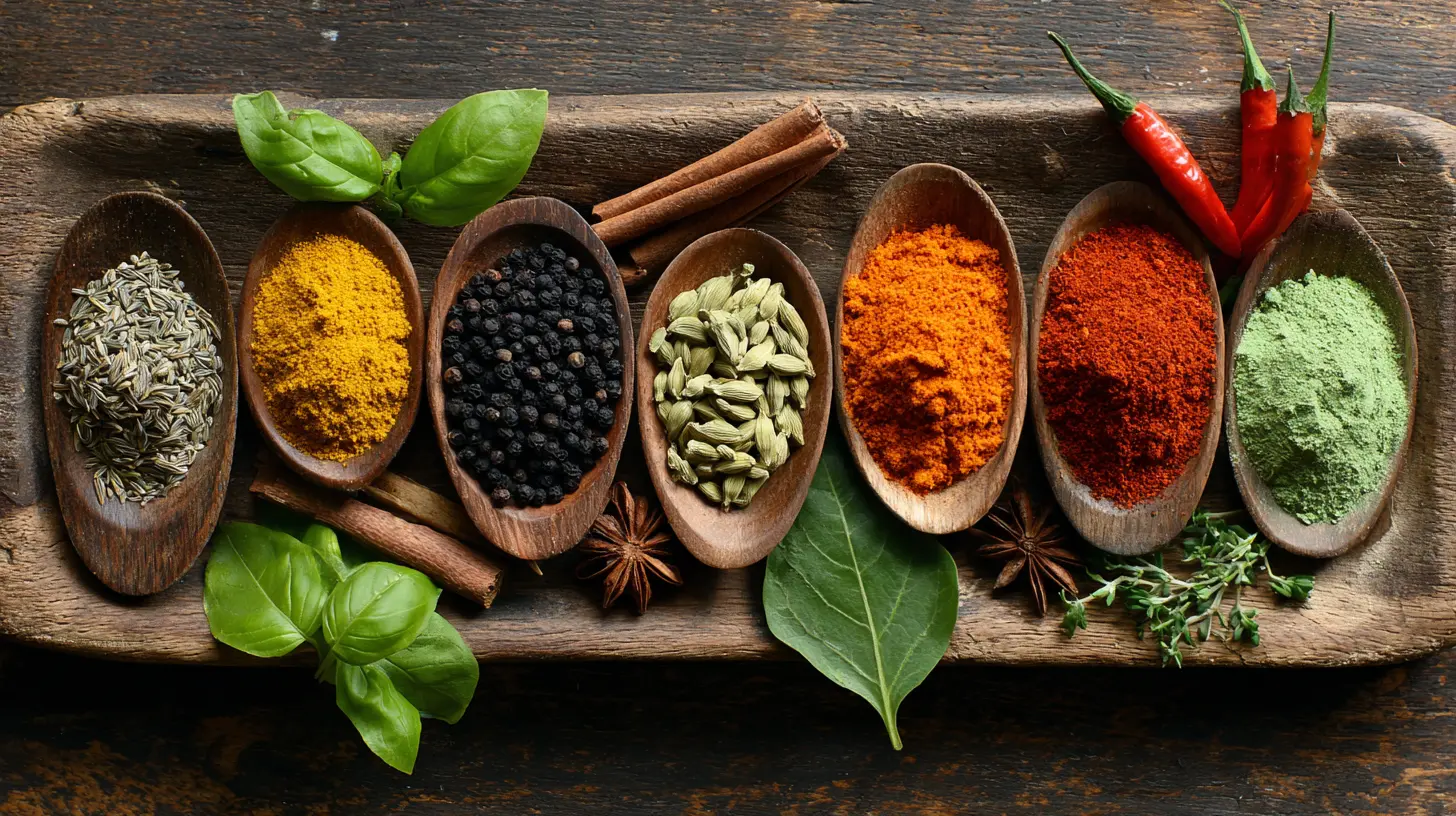 The Role of Herbs and Spices in Enhancing Plant-Based Flavors